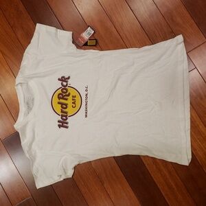 Hard Rock Café Washington DC Tshirt,  New with tags. Women's Large